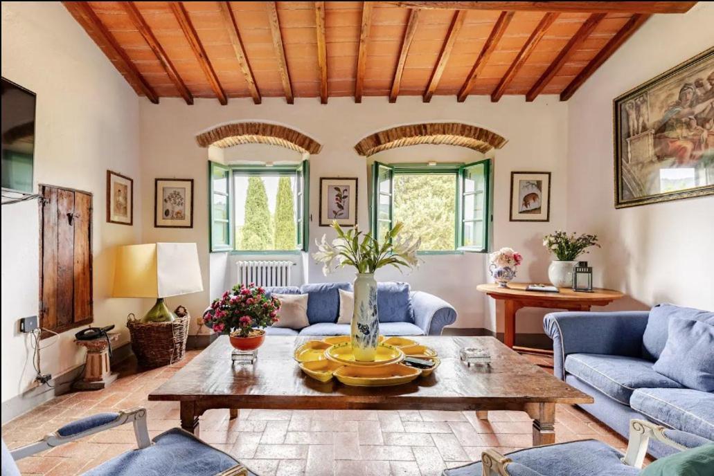 Villa Il Poggio Greve in Chianti Exterior foto