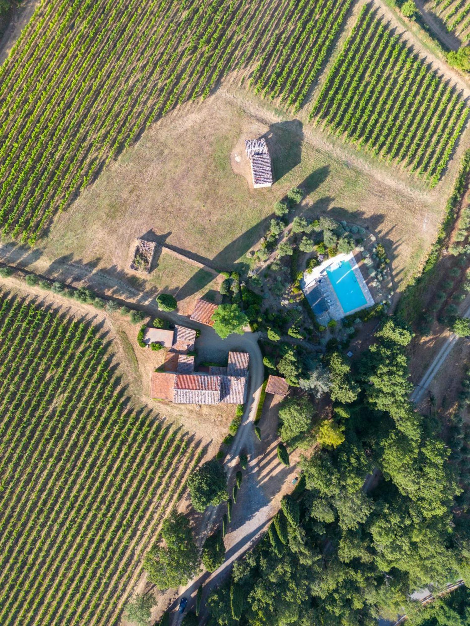 Villa Il Poggio Greve in Chianti Exterior foto